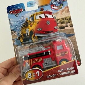 Disney Pixar Rescue Red Firetruck Color Changer